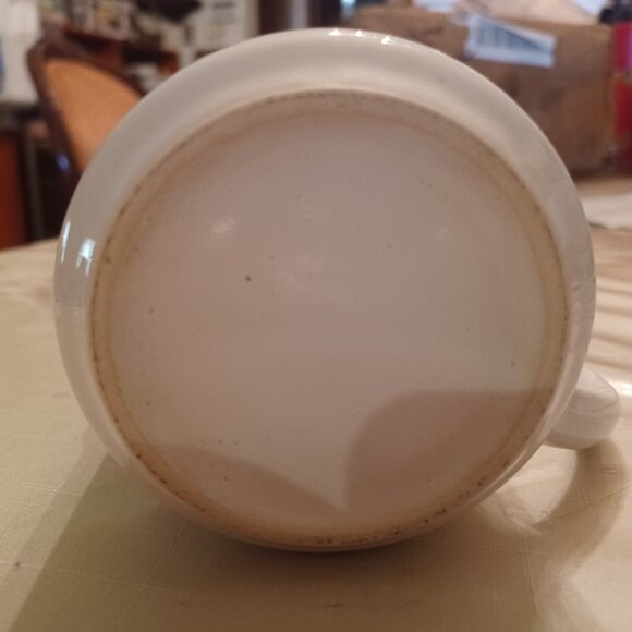 Vintage Coffee Mug Red Poppies - Picture 3 of 4